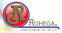 logo de Ruhega Artes Gráficas