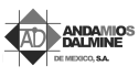 logo de Andamios Dalmine de Mexico