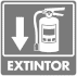 logo de servicio y sistemas de seguridad