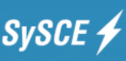 logo SySCE. Sistemas y Servicios en Control Eléctrico SA de CV